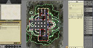 Fantasy Grounds - Pathfinder RPG - Pathfinder Flip-Mat Haunted House