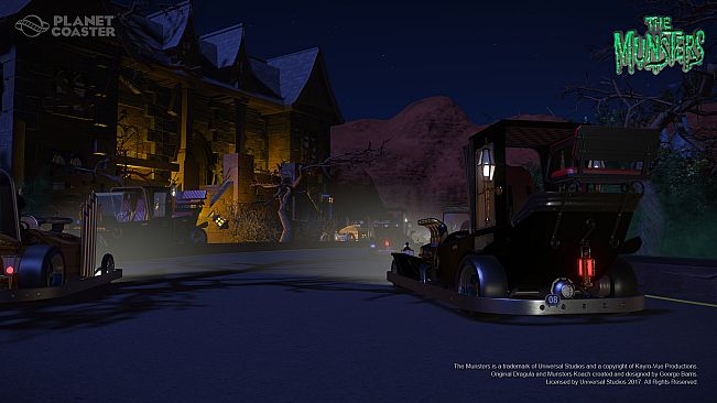 Planet Coaster - The Munsters Munster Koach Construction Kit