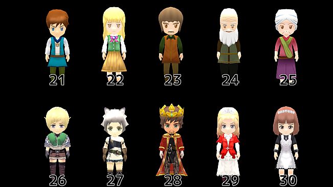 SMILE GAME BUILDER SMILE Characters Vol.1