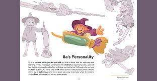 ILA: A Frosty Glide – Digital Artbook & Storytelling