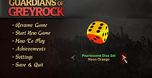 Guardians of Greyrock - Dice Pack: Pearlescent Set