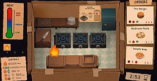 Flame, Cats & Kitchen