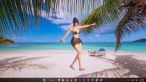 Desktop Beach Girls