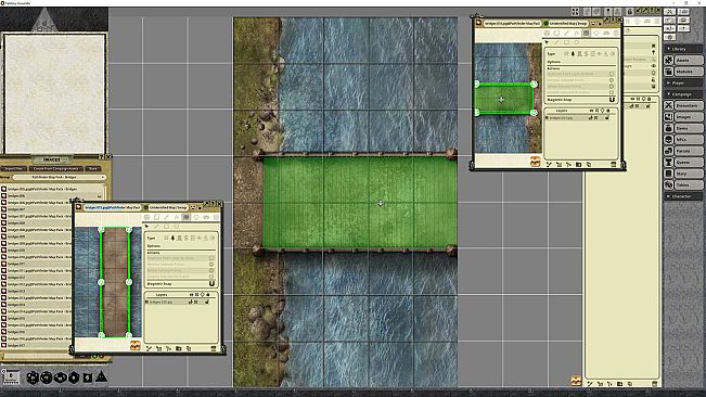 Fantasy Grounds - Pathfinder RPG - Map Pack: Bridges