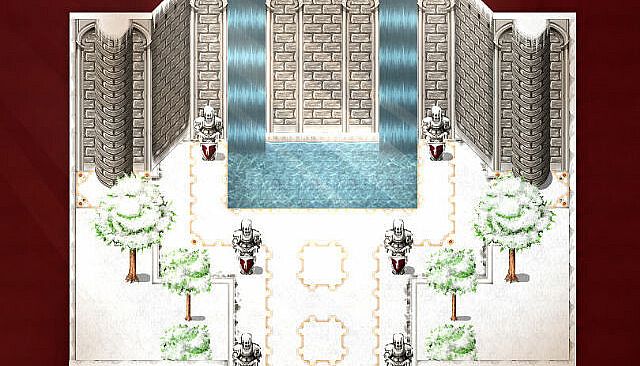 RPG Maker MZ - KR Snow Castle Tileset