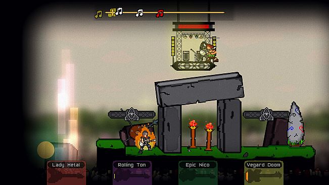 It's Raining Fists and Metal