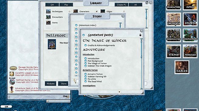 Fantasy Grounds - Hellfrost: Heart of Winter (Savage Worlds)