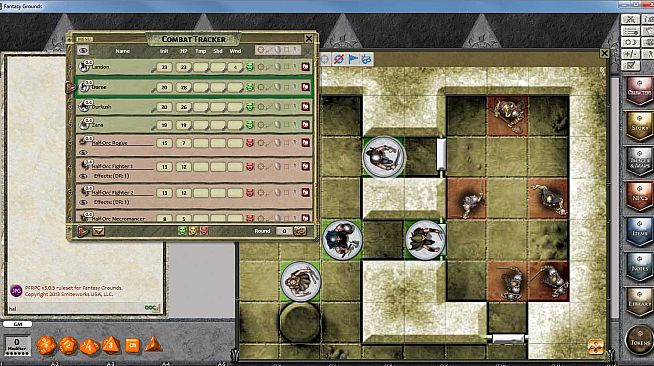 Fantasy Grounds - PixelFigs Half-Orcs Token and Portrait Pack