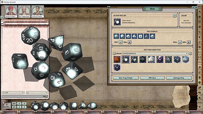 Fantasy Grounds - Enviro Dice Pack