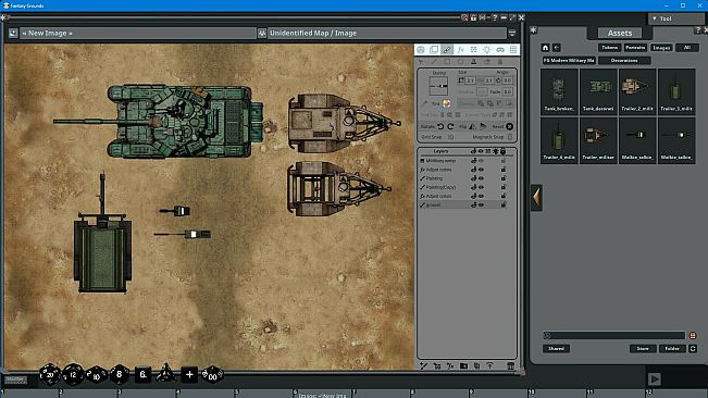 Fantasy Grounds - FG Modern Military Map Pack