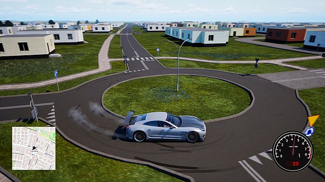 WorldDrive: Real Open-World Driving Simulator