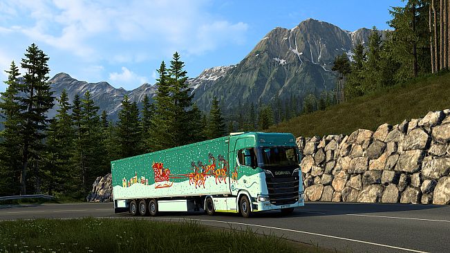 Euro Truck Simulator 2 - Christmas Paint Jobs Pack