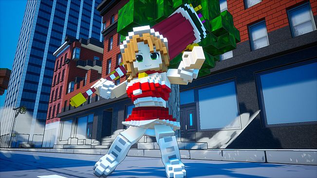 EARTH DEFENSE FORCE: WORLD BROTHERS - Additional Character: Riho Futaba, Merry Santa Costume