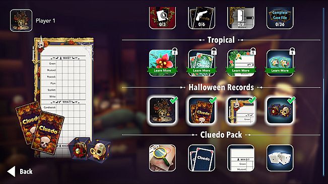 Clue/Cluedo - Halloween Records