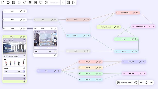 Tuesday JS visual novel engine