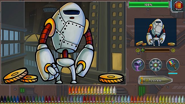 Paint By Numbers - Ferrum Planet