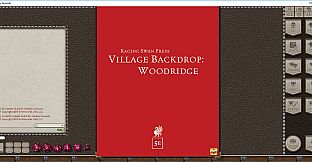 Fantasy Grounds - Village Backdrop : Woodridge (5E)
