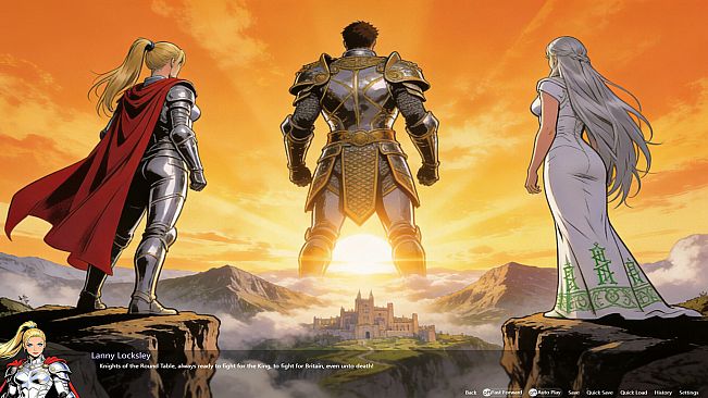 OKeverything：3 werewolf female castle owners & a super black gardener - DLC British Warrior and Female Knight