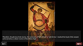 Synaxarion: Great Martyr Theodore the Tyro