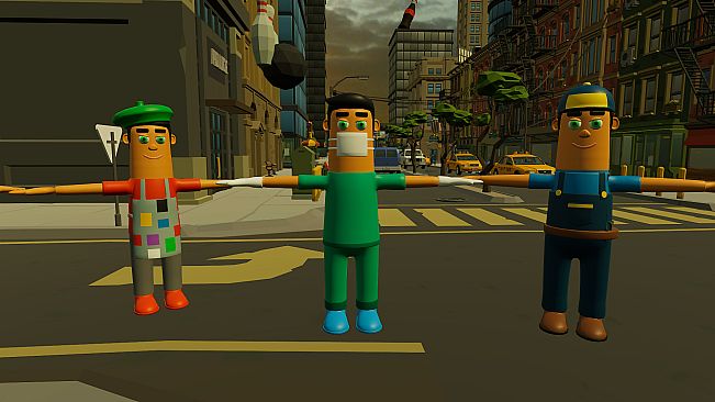 Toon comic characters for clip maker