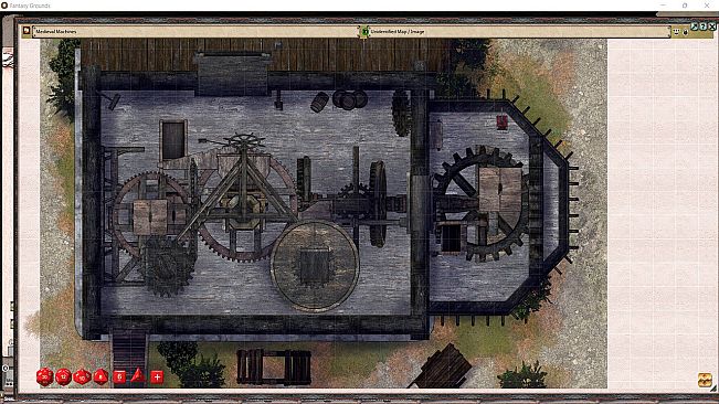 Fantasy Grounds - FG Medieval Machines Map Pack