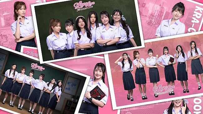 Love Love Mystery Club - Wallpaper Pack