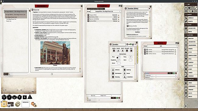 Fantasy Grounds - Rifts(R) for Savage Worlds Mega Power List