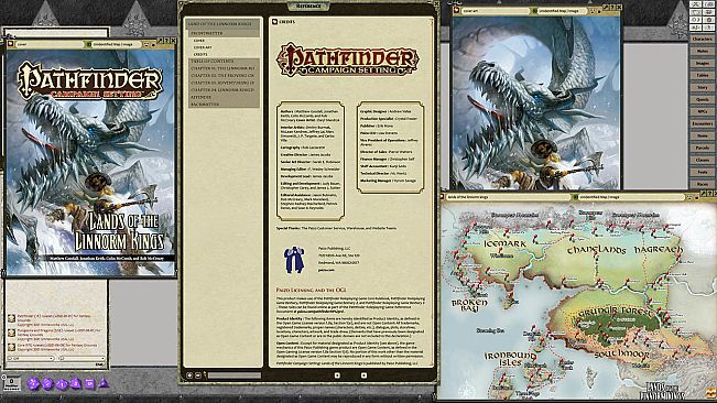 Fantasy Grounds - Pathfinder RPG - Campaign Setting: Lands of the Linnorm Kings