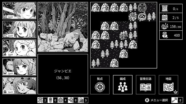 Monochrome Echoes - black -