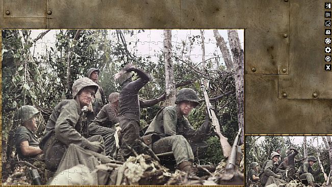Pixel Puzzles WW2 Jigsaw - Pack: Battle of Peleliu