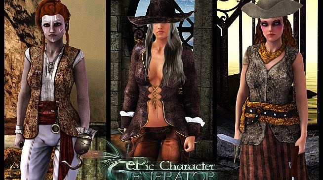 ePic Character Generator - Season #2: Female Pirate