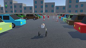 Larry's new wheelchair