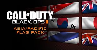 Call of Duty: Black Ops II - Asian Flags of the World Calling Card Pack