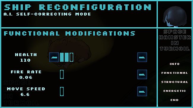 Space Hamster in Turmoil