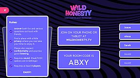 Wild Honesty: A party game for deeper conversations