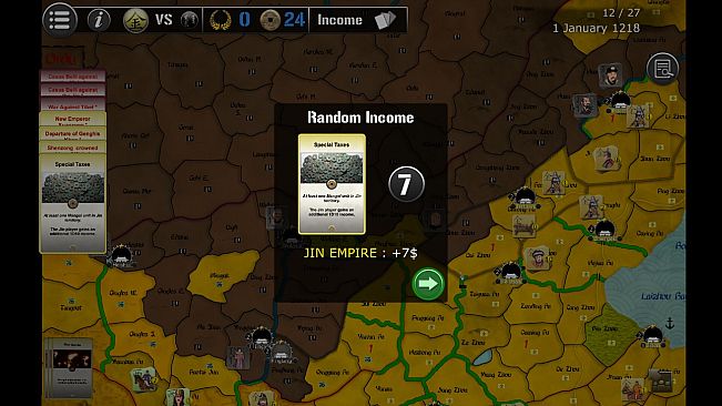 Wars Across the World: Genghis 1207