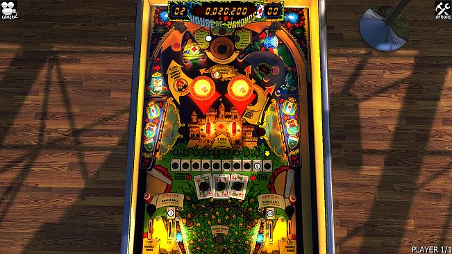 Zaccaria Pinball - House of Diamonds Table