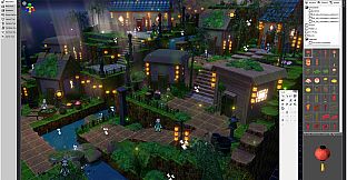 RPG Developer Bakin Charming Chinese Townscape Pack