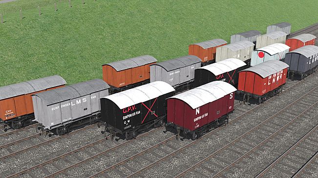 Trainz Plus DLC - UK Gunpowder Van Pack 1