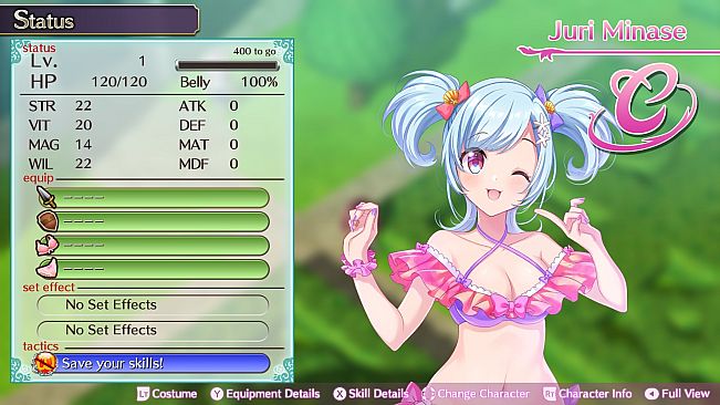 Omega Labyrinth Life - Costume: Juri (Swimsuit)