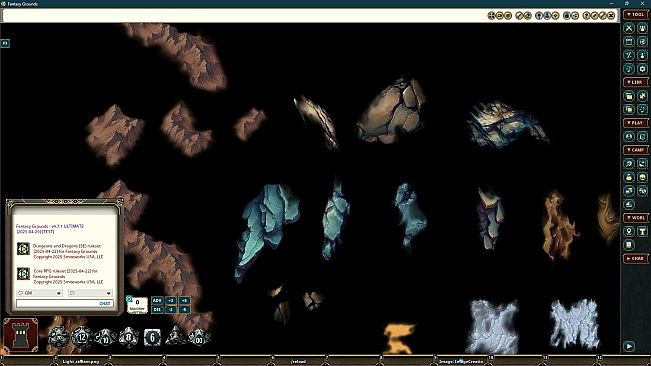 Fantasy Grounds - Map Enhancers Dragon Lairs