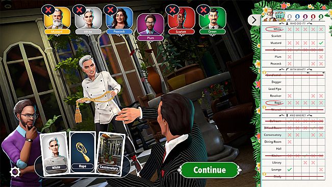 Clue/Cluedo - Tropical Pack