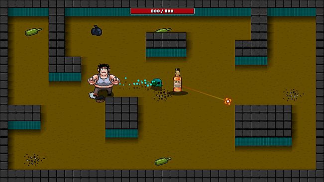 Skuf vs beer bottle party