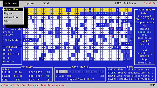 Defrag Incremental