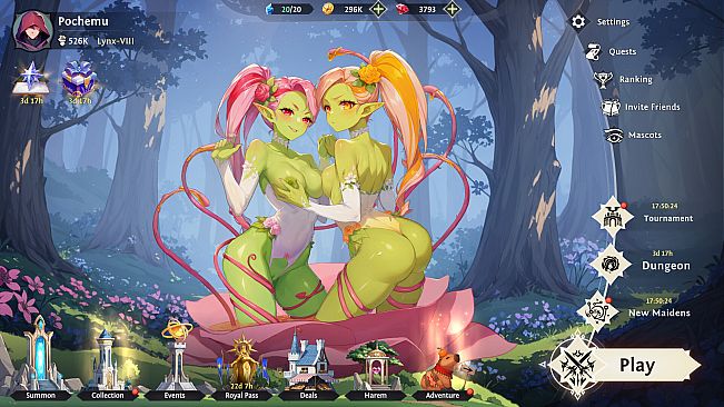 Everlusting Life - Mascots Laura and Dora