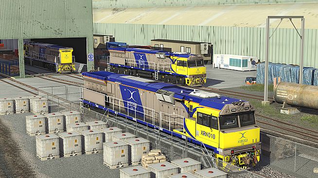 Trainz 2019 DLC - C44aci Locomotive - Xstrata/Glencore Pack
