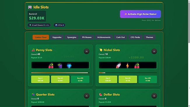 Idle Slots: Casino HQ: Nature Pack