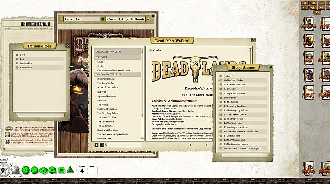 Fantasy Grounds - Deadlands Reloaded: Dead Men Walkin' (Savage Worlds)