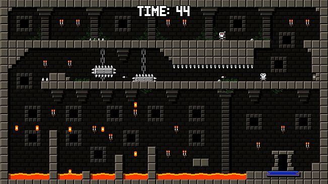 Castle Of Pixel Skulls