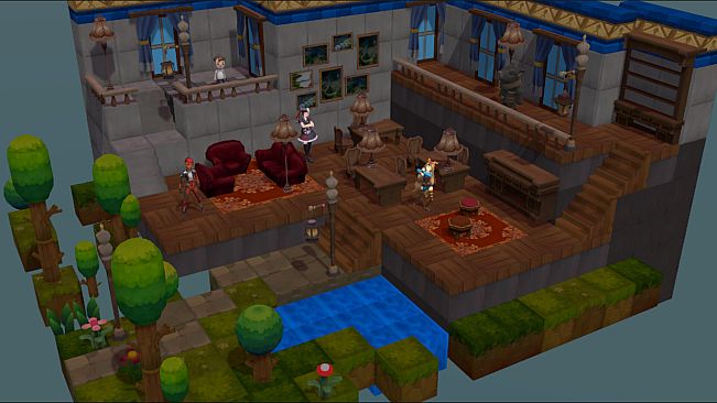 There's no way the door is there!